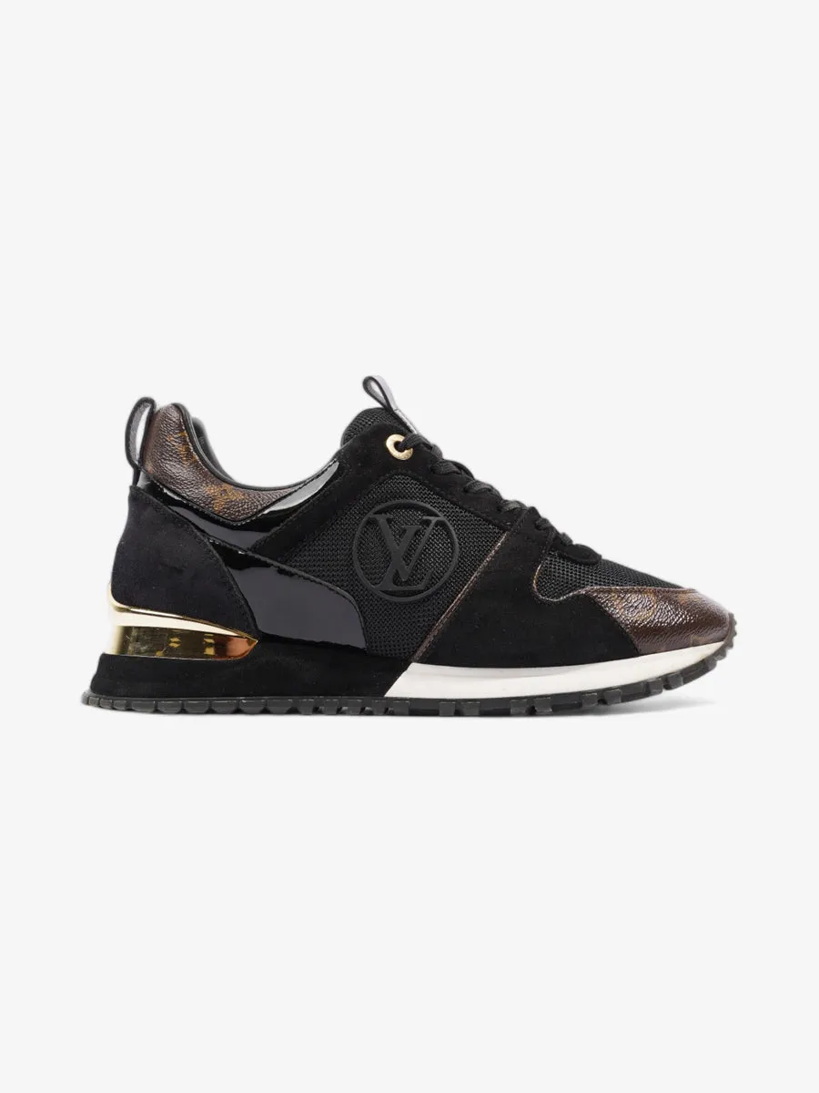 Run Away Sneakers Black / Brown Monogram Mesh EU 38.5 UK 5.5