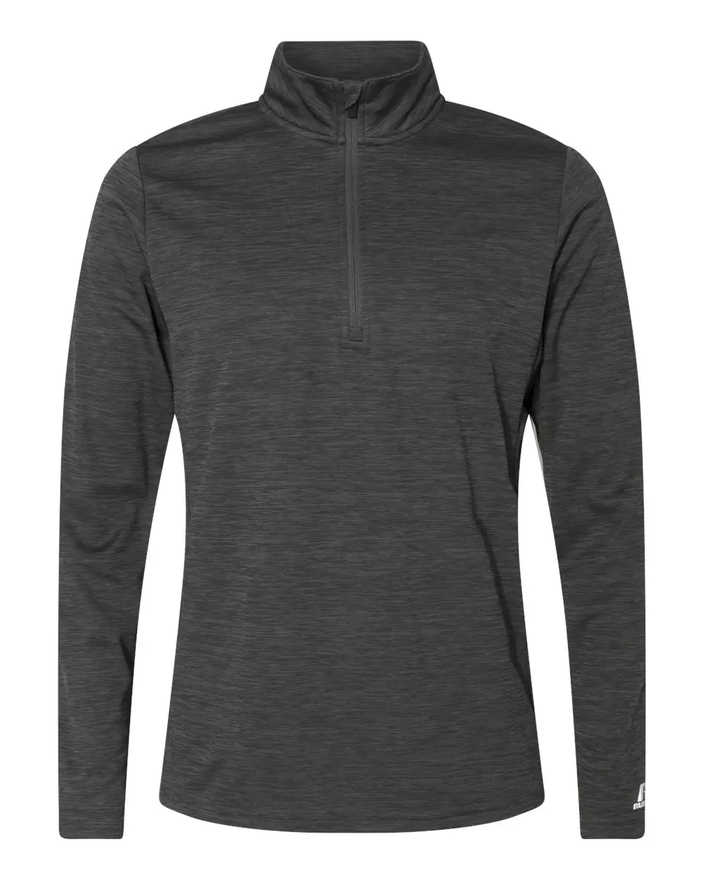 Russel Athletic QZ7EAM Striated Quarter-Zip Pullover SKU: QZ7EAM