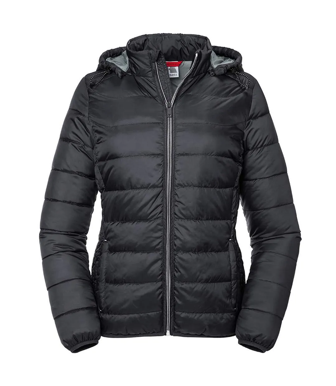 Russell Womens/Ladies Hooded Nano Padded Jacket (Black) - UTPC4110