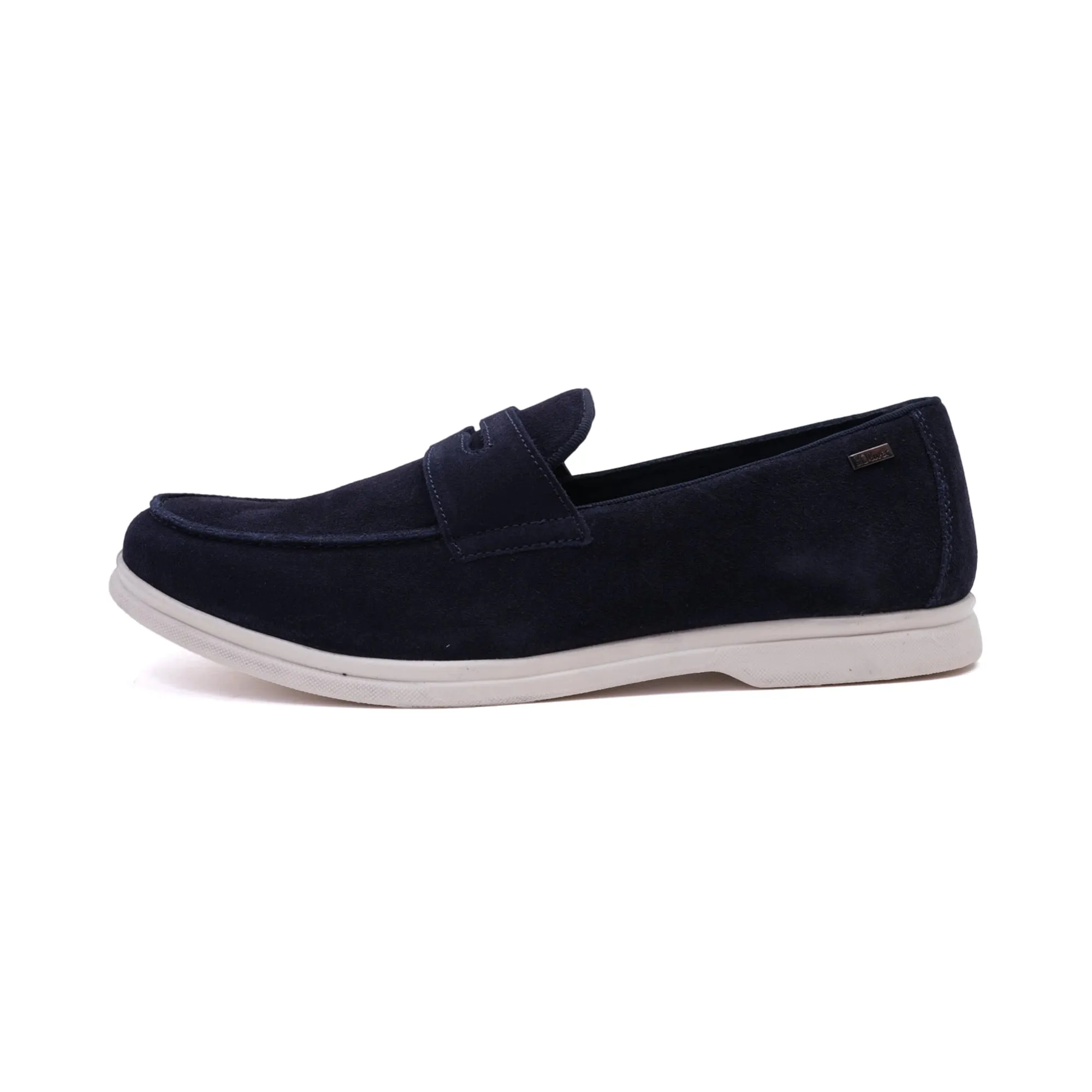 S. Oliver Men's Soft Foam Suede Casual Loafers Navy