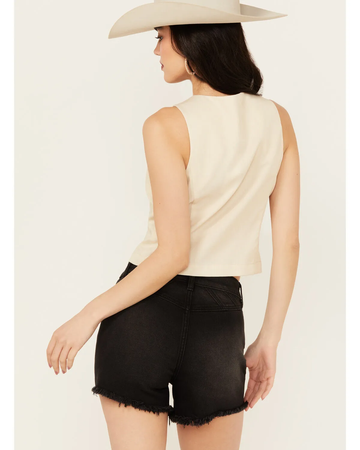 Sage The Label Women's Double Tie Front Vest