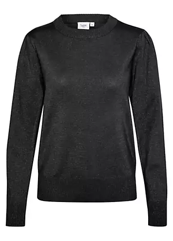 Saint Tropez Kila Long Sleeve Shimmer Pullover | Kaleidoscope