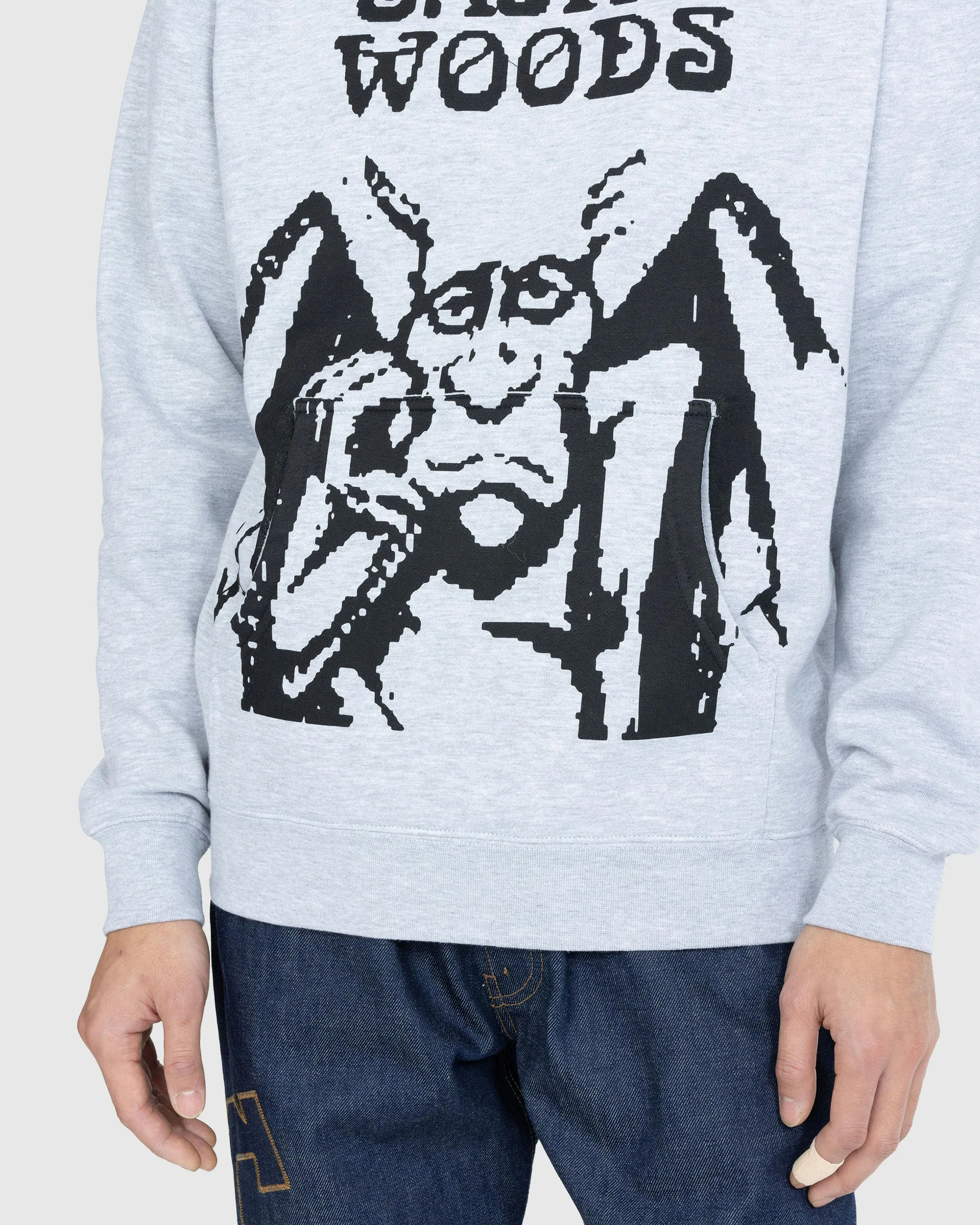 Saintwoods – SW Gargoyle Hoodie Ash Grey | Highsnobiety Shop