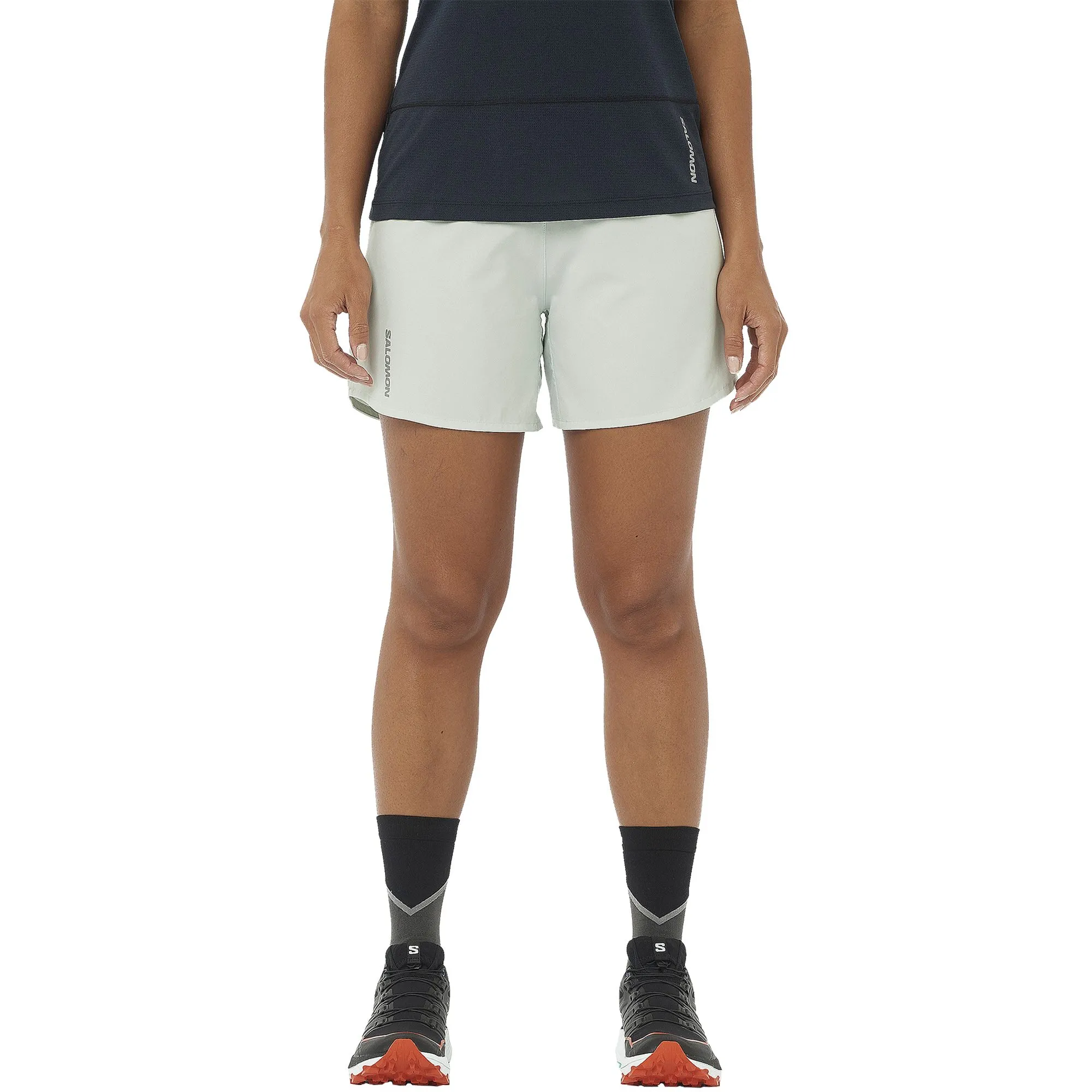 Salomon - Cross 5'' Shorts Women misty blue