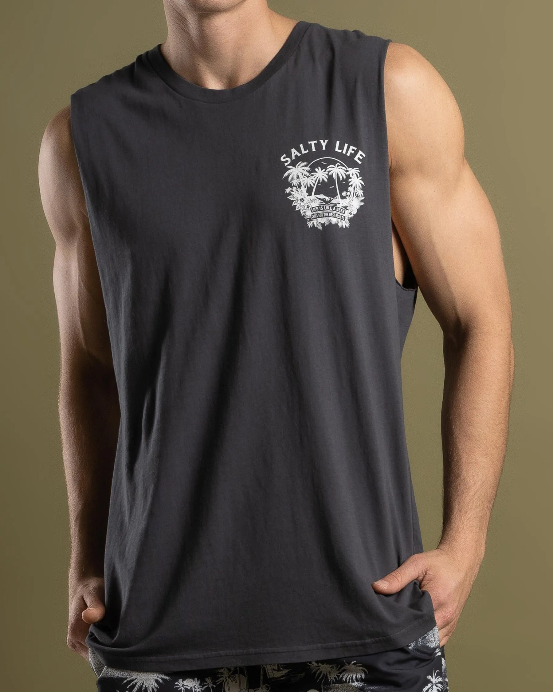 Salty Life Chilled Muscle Tank