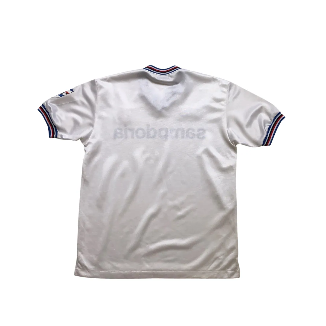 Sampdoria Original Asics 1990s Training Vintage Football Shirt Medium