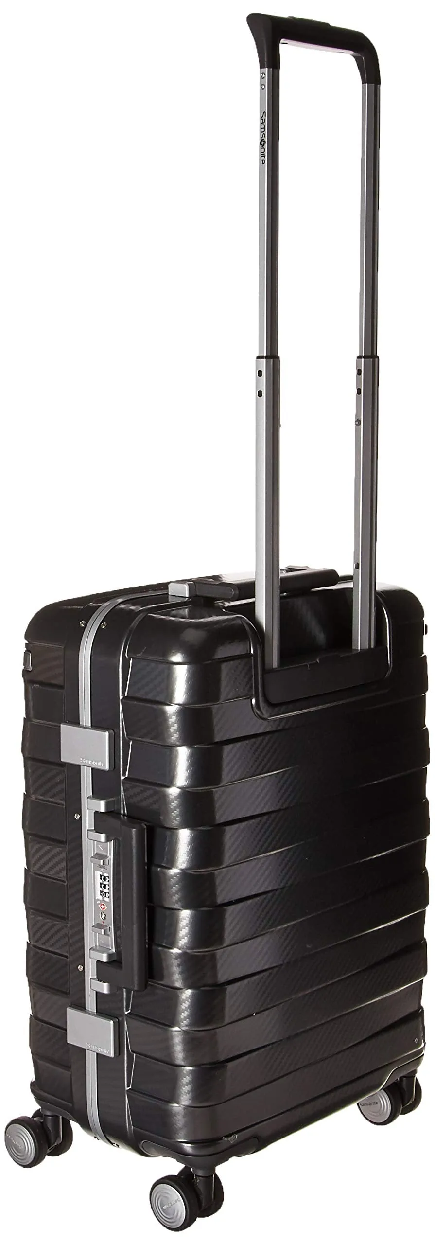 Samsonite Framelock Hardside Luggage, Dark Grey, Carry-On