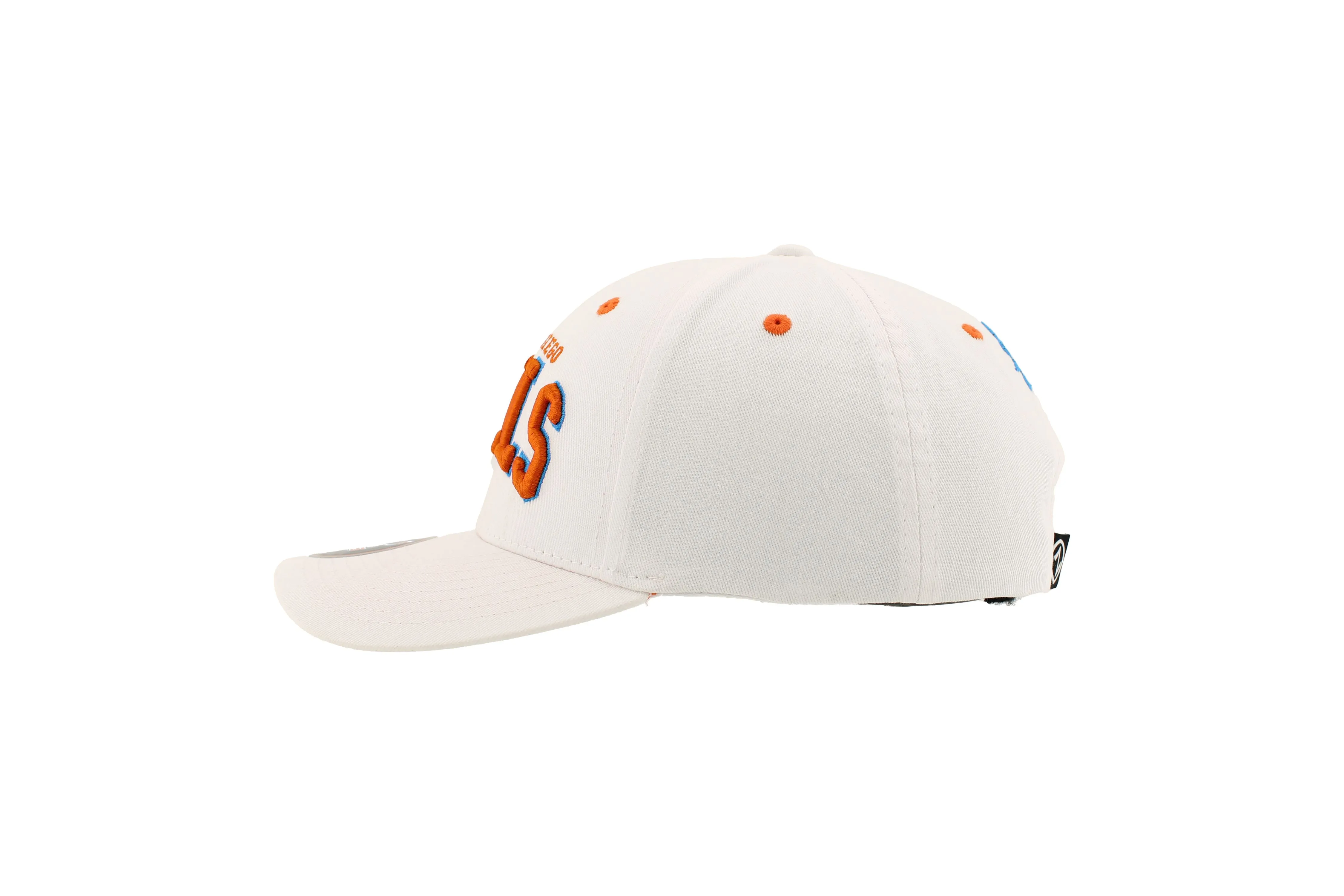 San Diego Gulls White Curved Snapback Hat