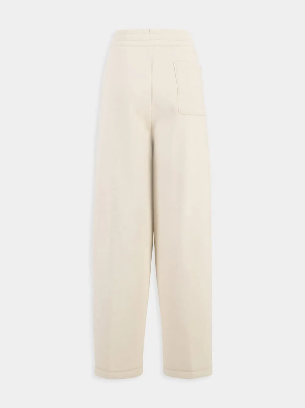 Sand Pleated Trousers