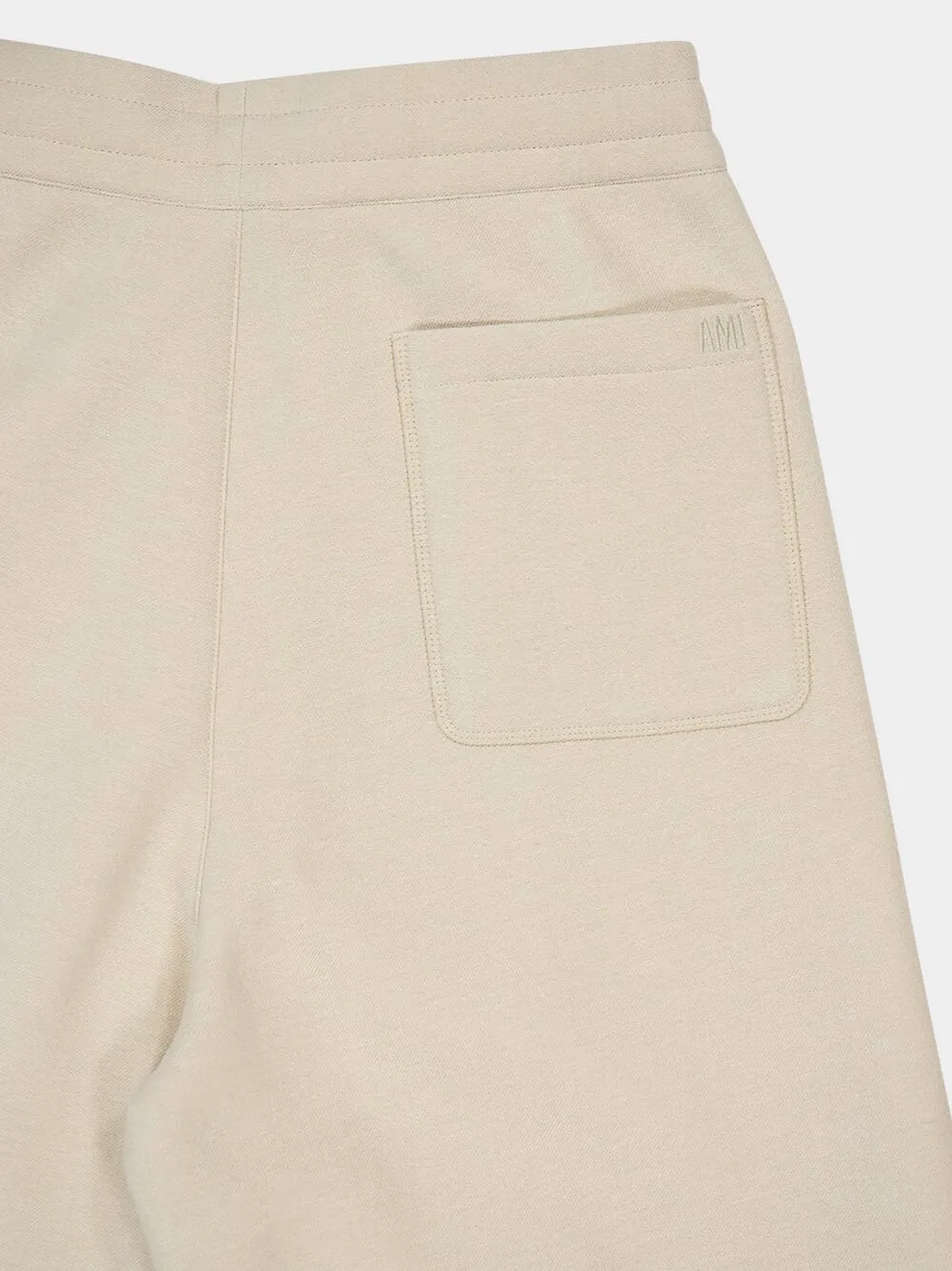 Sand Pleated Trousers