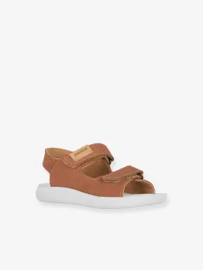 Sandals for Children, J45GQC Light Floppy by GEOX® - coffee
