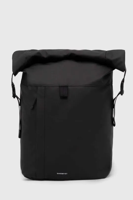 Sandqvist backpack Konrad black color SQA1605
