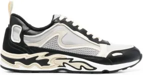 SANDRO Flame low-top sneakers Black