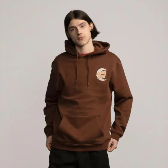 Santa Cruz Malba Tombstone Mens Hoodie - Sepia