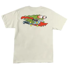 Santa Cruz Skateboards Shirt Meek Slasher Cream