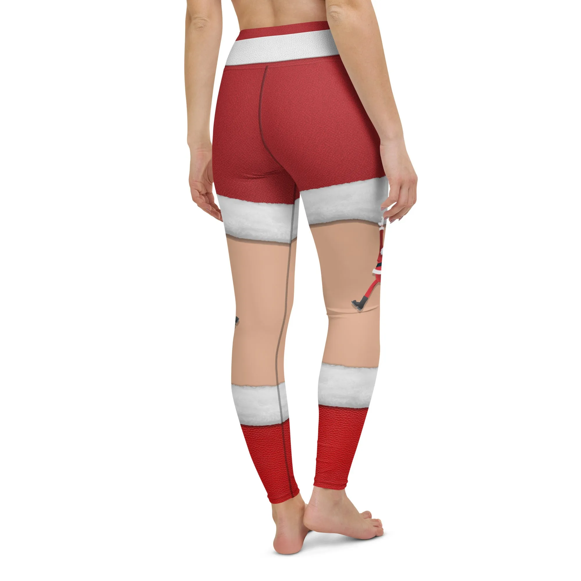 Santa Stockings Christmas Yoga Leggings
