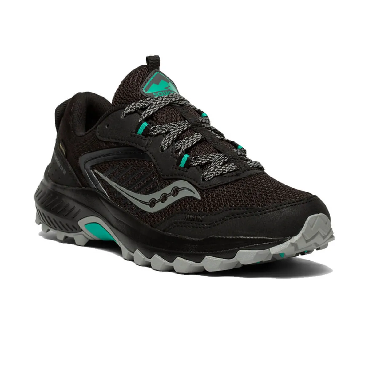 Saucony Excursion Tr15 GTX Womens | Black/jade