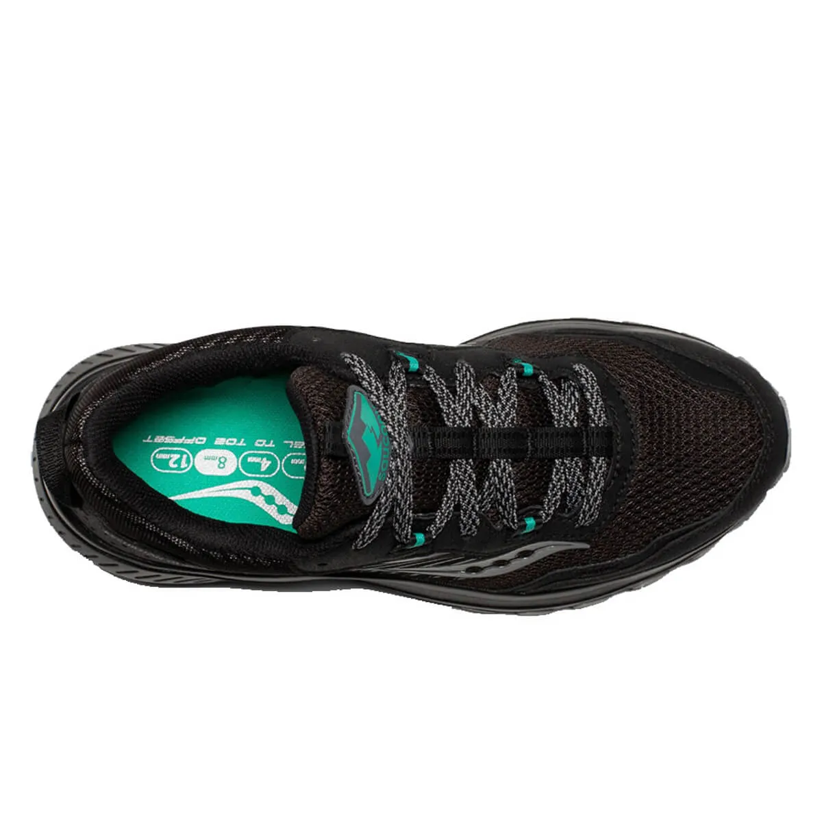 Saucony Excursion Tr15 GTX Womens | Black/jade