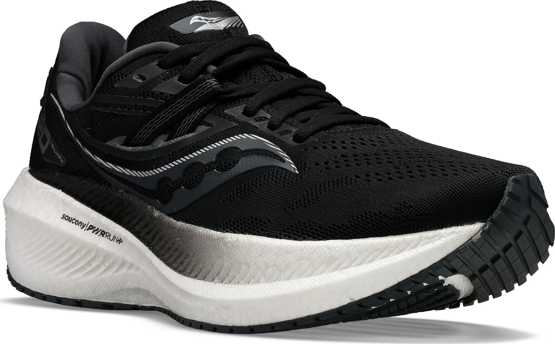 Saucony Men's Triumph 20 Wide Black | Buy Saucony Men's Triumph 20 Wide Black here | Outnorth