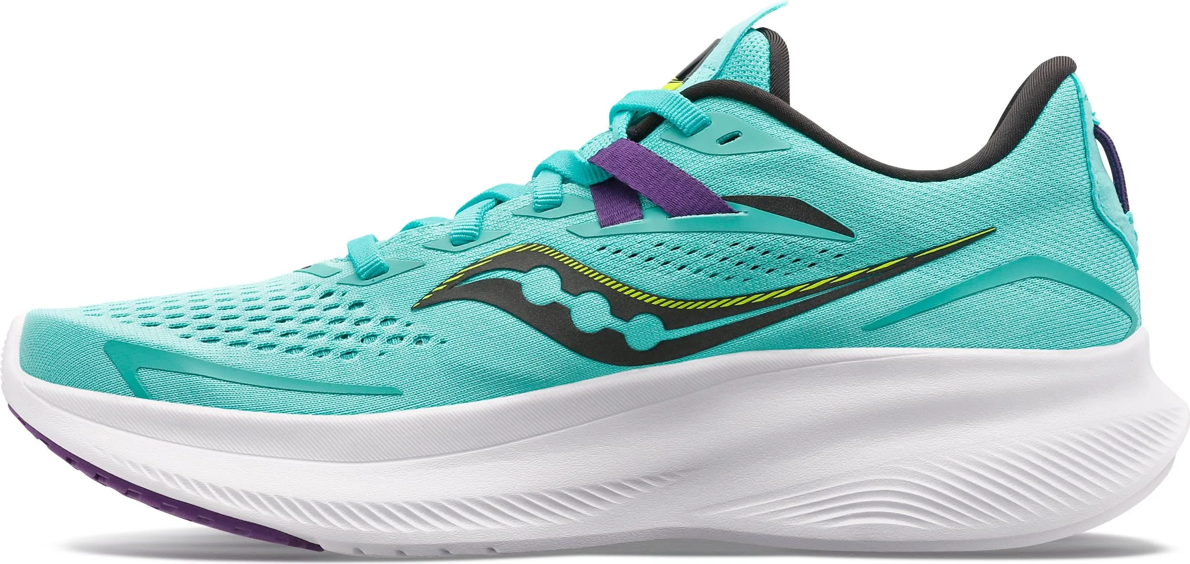 Saucony Ride 15 Cool Mint/Acid