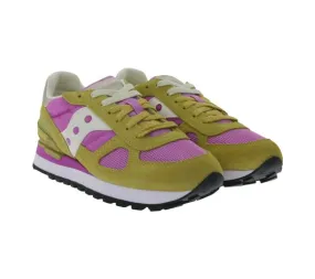 Saucony Shadow Original Zapatillas deportivas de mujer para uso diario con detalles en piel auténtica S1108-870 marrón claro/ros
