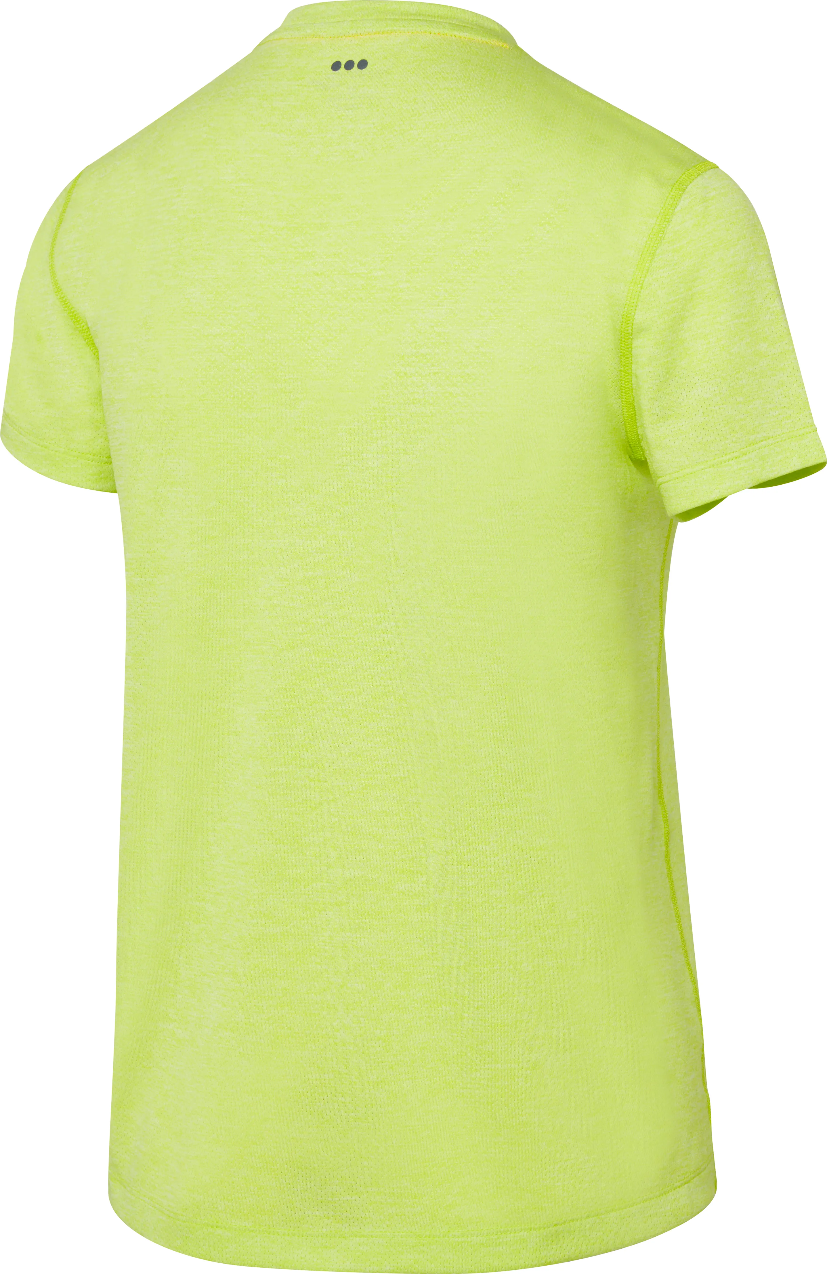 Saucony Women's Stopwatch Graphic Short Sleeve Acid Lime Heather | Buy Saucony Women's Stopwatch Graphic Short Sleeve 