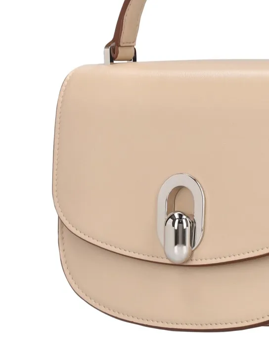 Savette   Mini Tondo leather top handle bag 