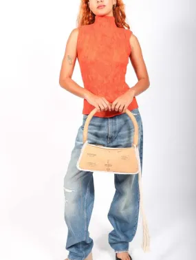 Savvas Shoulder Bag - Brown Paper
