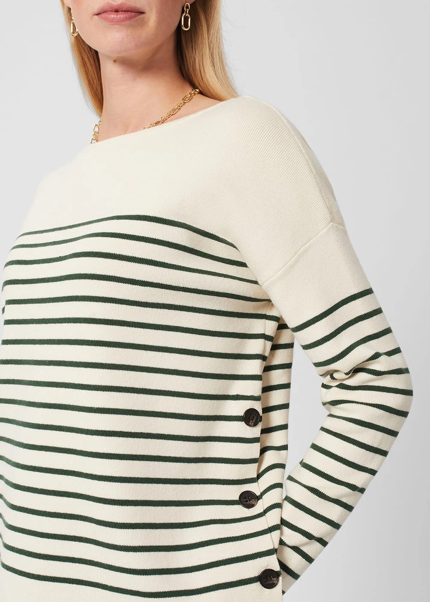 Scarlett Cotton Stripe Jumper 