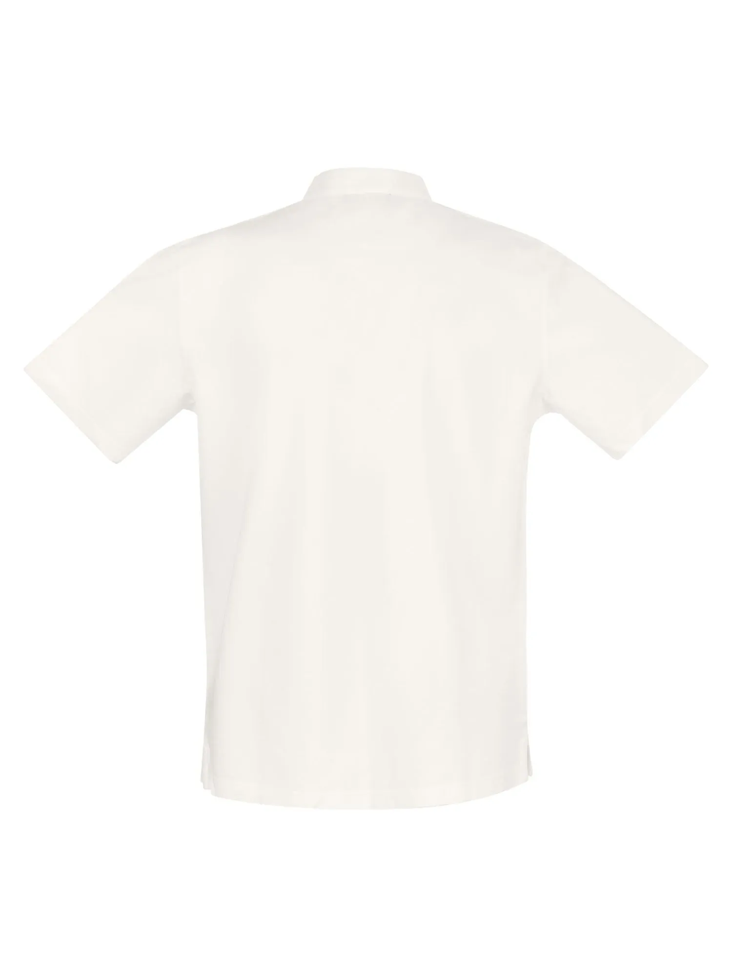 Sease    Sease Fish Tail Short Cotton Piquè Short Sleeve Polo