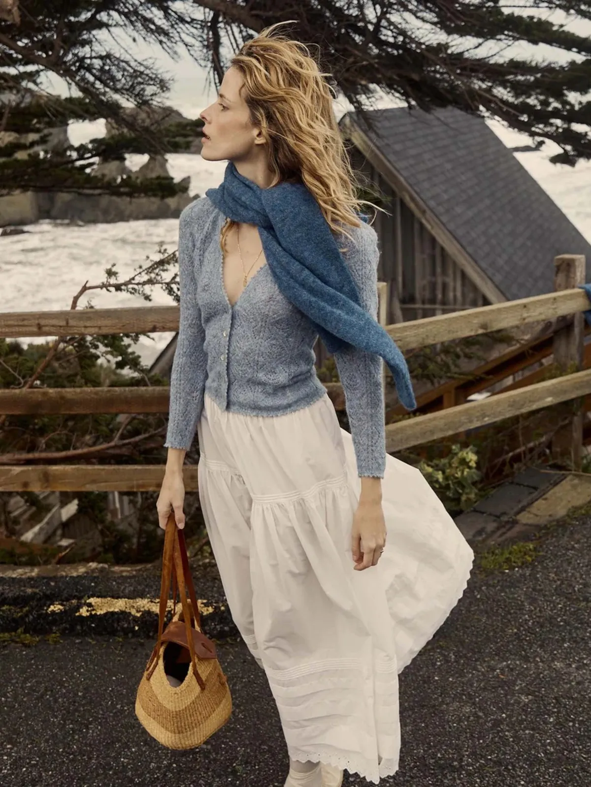 Sebastiane Skirt - Powder