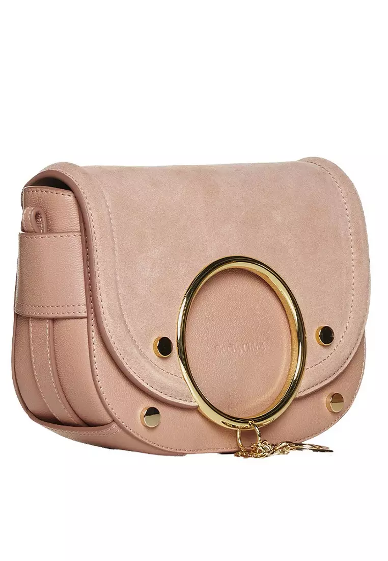 See By Chloé See By Chloe Mara Crossbody Bag in Coffee Pink