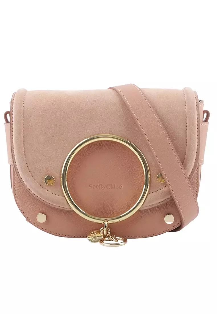 See By Chloé See By Chloe Mara Crossbody Bag in Coffee Pink