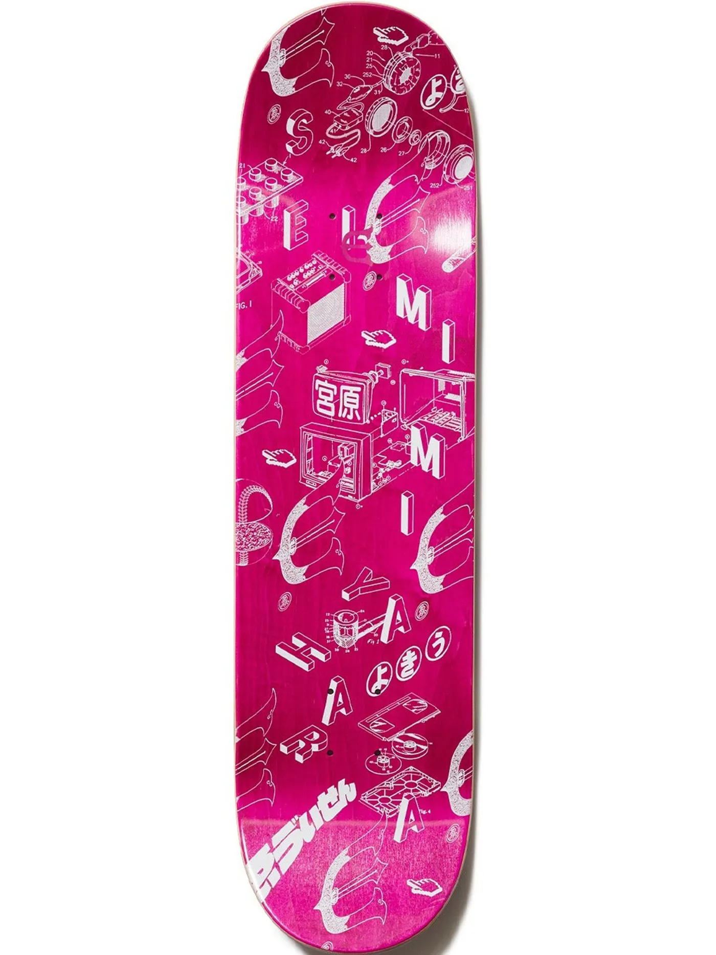 Seimi Isowyetric 8.38 Skateboard Deck