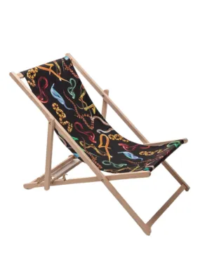 Seletti wears Toiletpaper   Deck Chair / Snakes