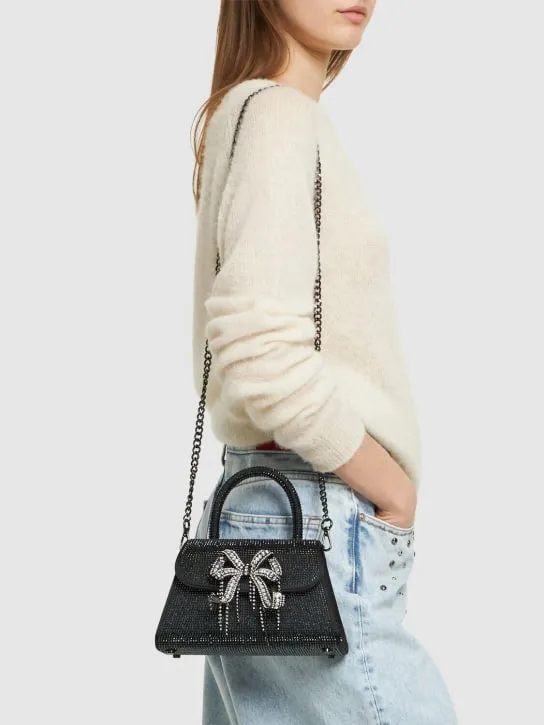 Self-portrait   Crystal bow bag 