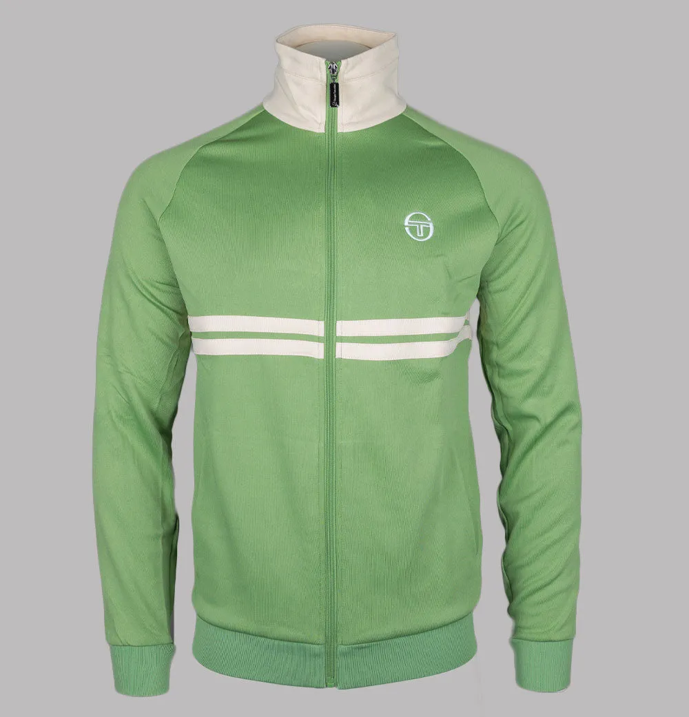 Sergio Tacchini Dallas Tracksuit Top Jade Green/Pearled Ivory