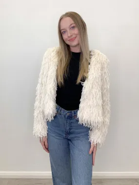 Shaggy Crop Jacket