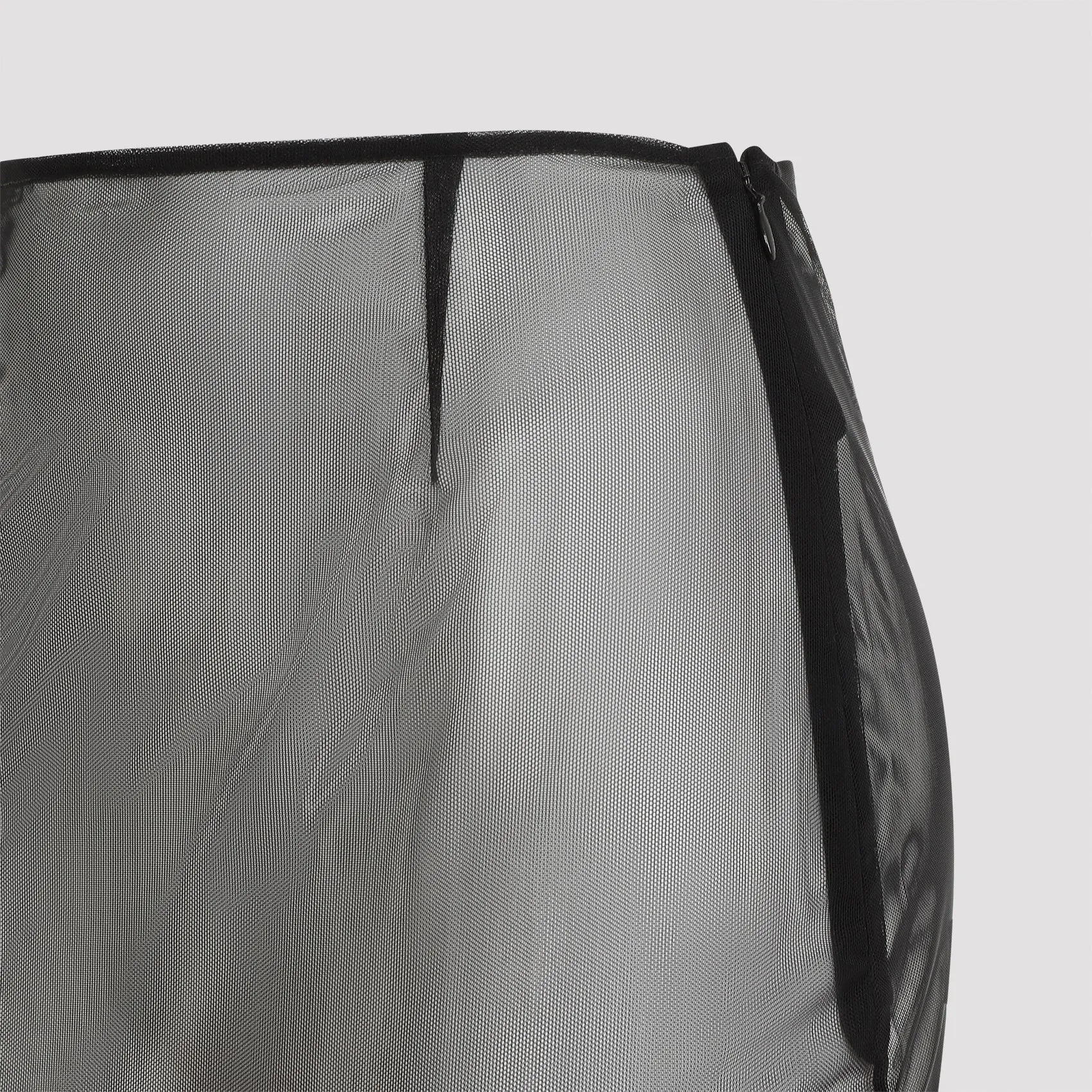 SHEER BIAS CUT SKIRT