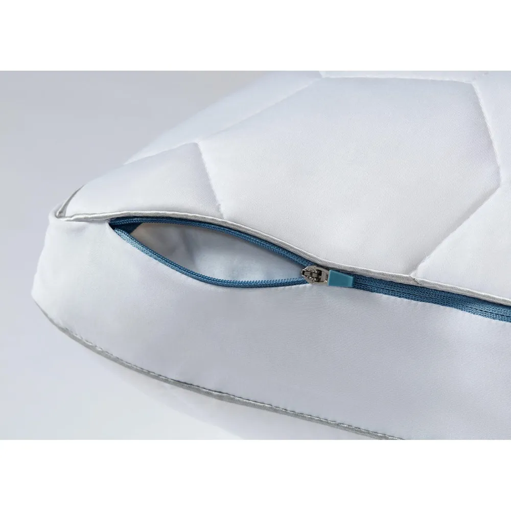Sheex Elevated Performance Side Sleeper Pillow - King/Bright White