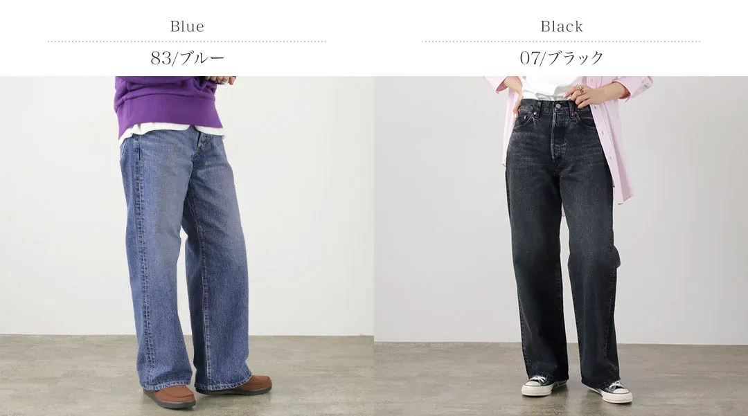 SHINZONE（シンゾーン） バギージーンズ / レディース デニム 日本製 綿100％ コットン ワイド ロング 23AMSPA04 BAGGY JEANS