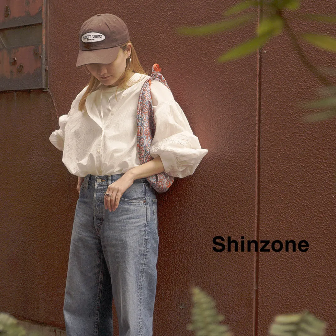 SHINZONE（シンゾーン） バギージーンズ / レディース デニム 日本製 綿100％ コットン ワイド ロング 23AMSPA04 BAGGY JEANS
