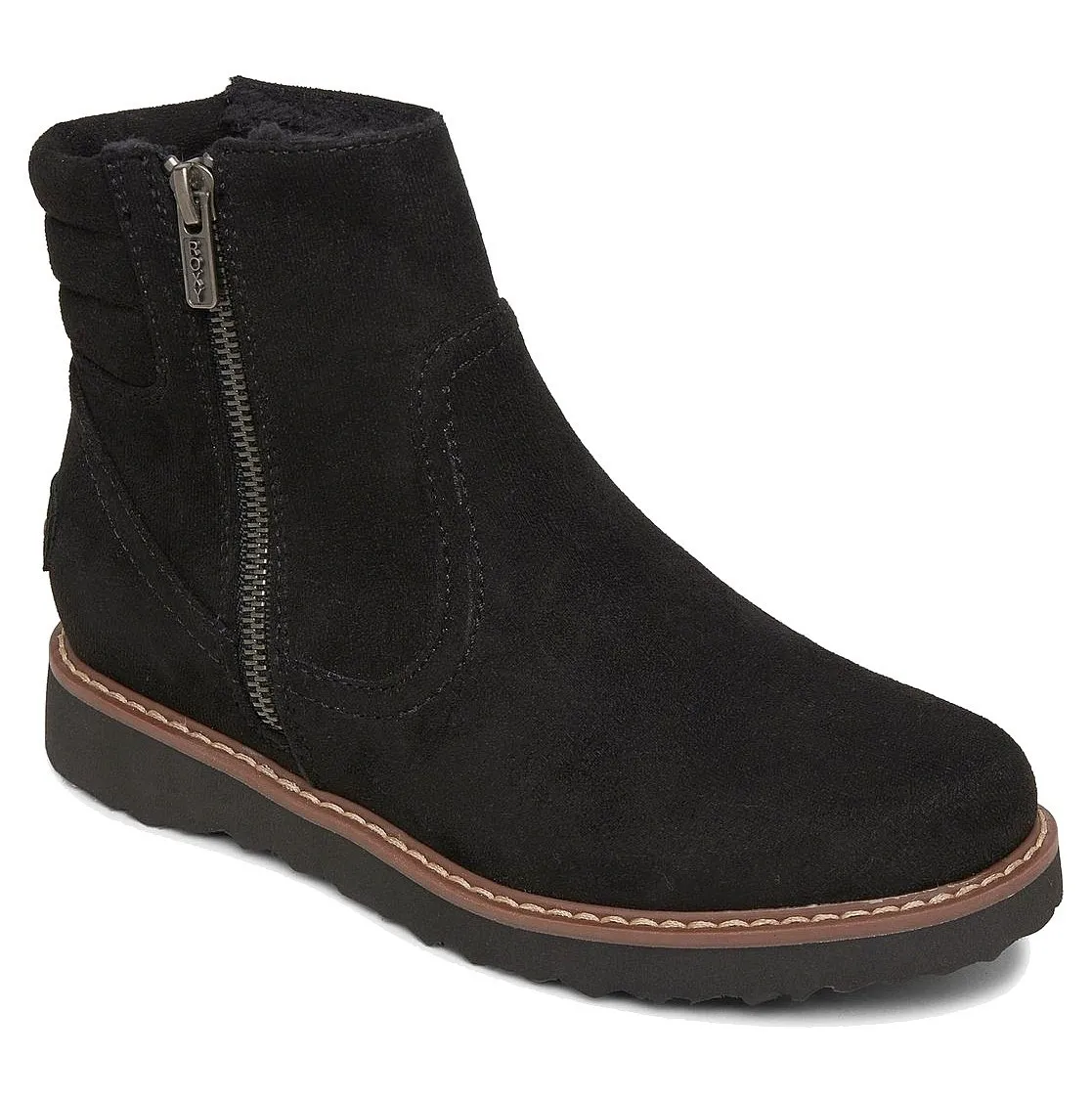 shoes Roxy Jovie Fur - BLK/Black - women´s