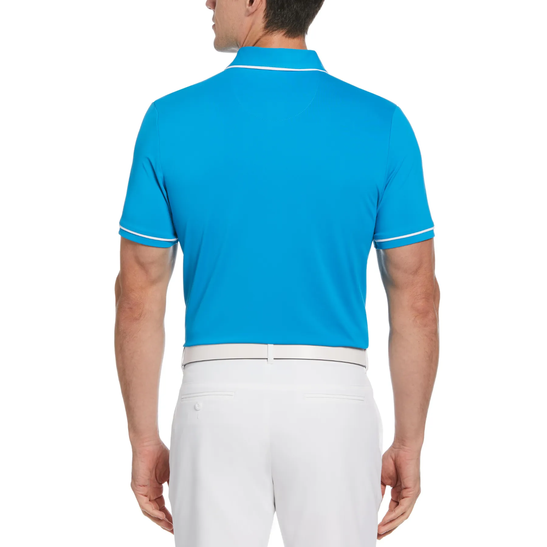 Short Sleeve 80's Engineered Earl Golf Polo Shirt In Blue Jewel