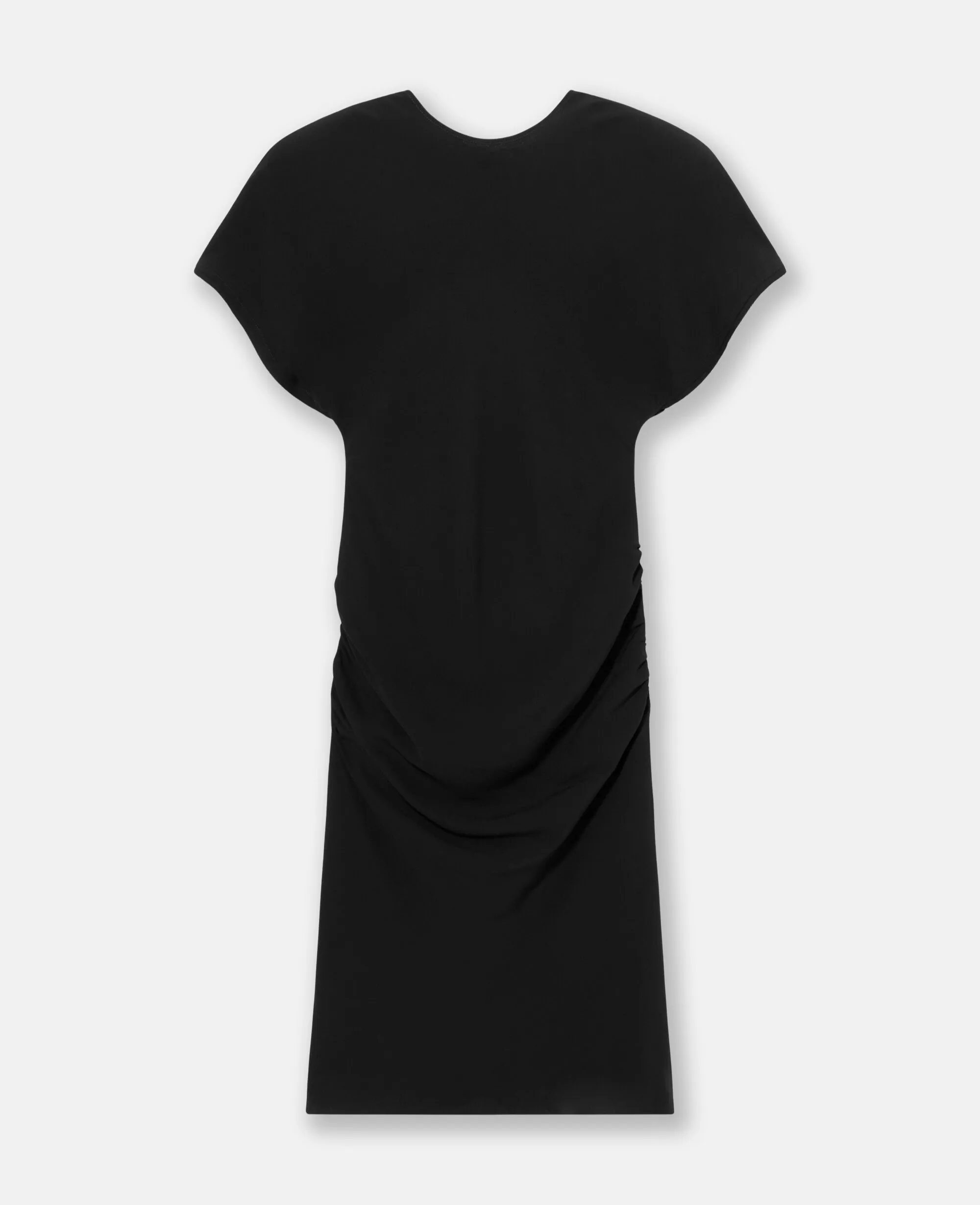 Short-Sleeve Midi Dress