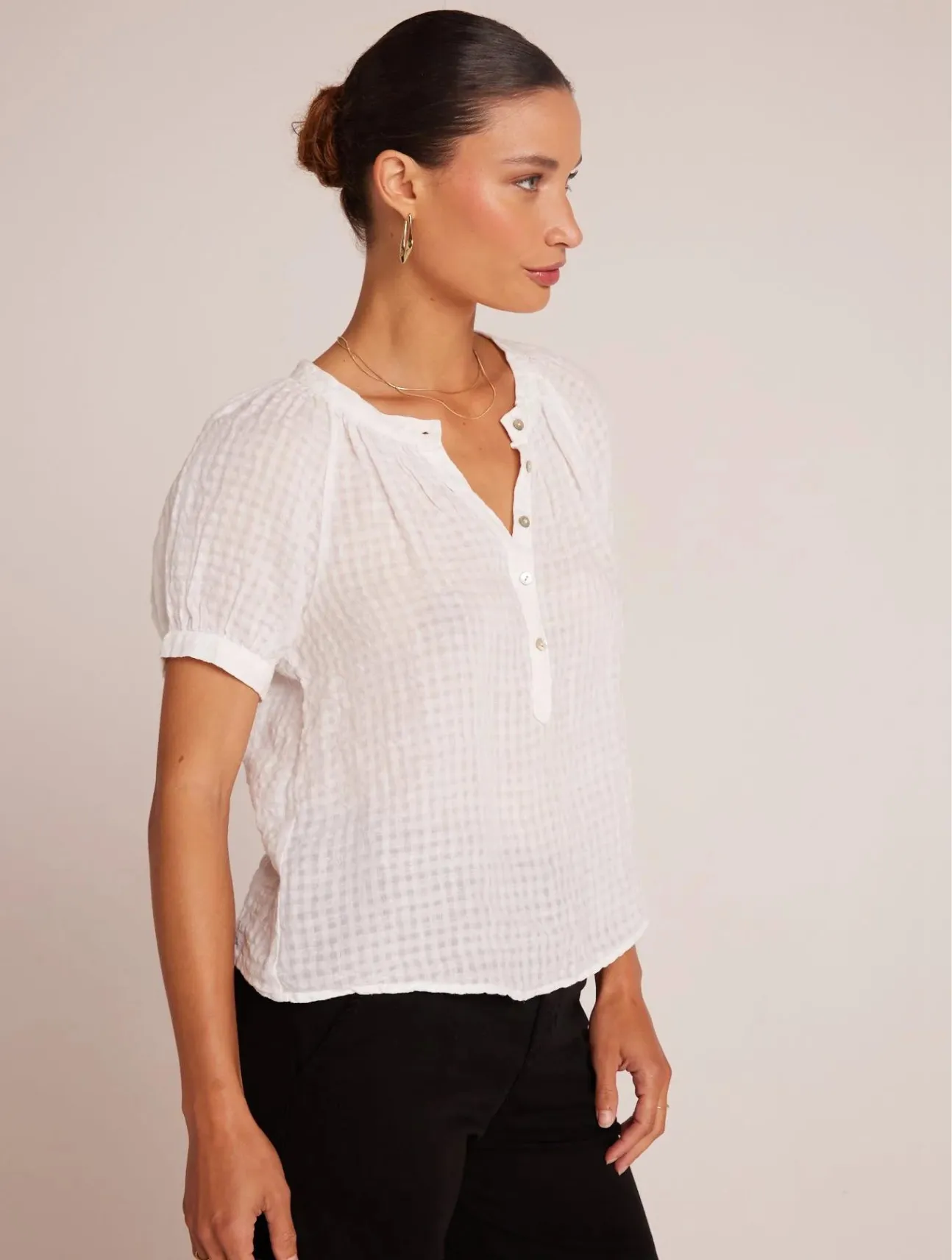 Short Sleeve Raglan Pullover