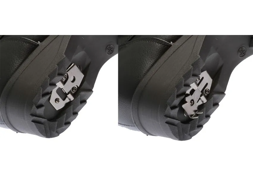 Side Zipper Grip Black Vegan Winter Boot