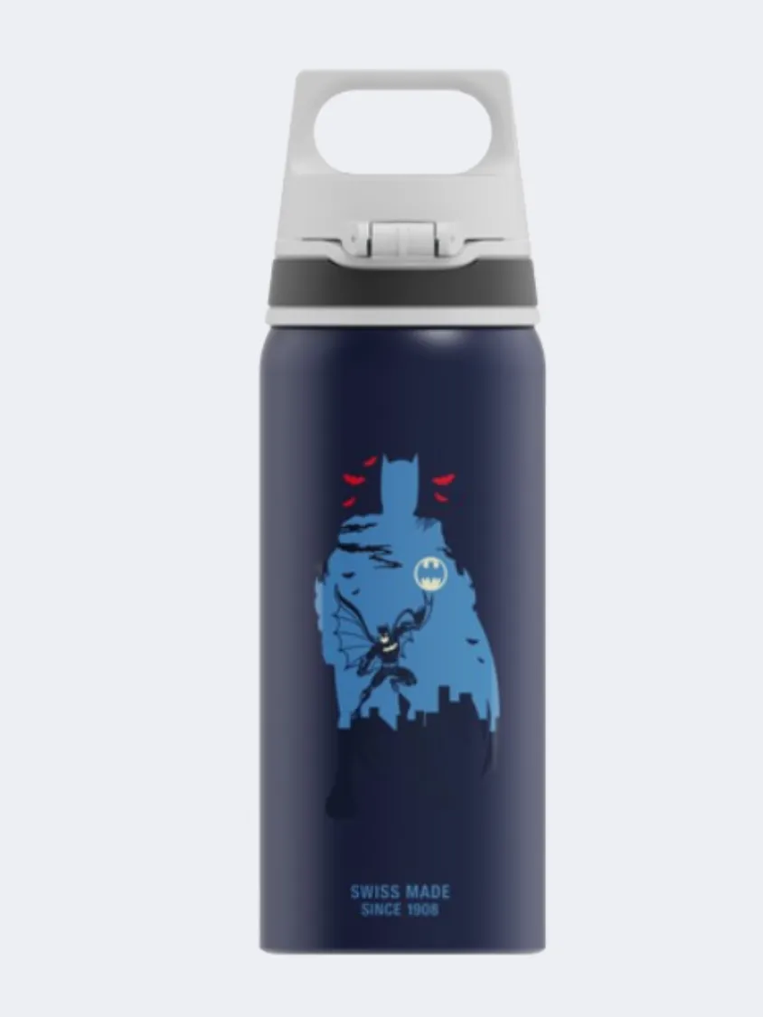 Sigg Wmb One Batman Into Action Unisex Lifestyle Water Bottle Navy/Blue/Red