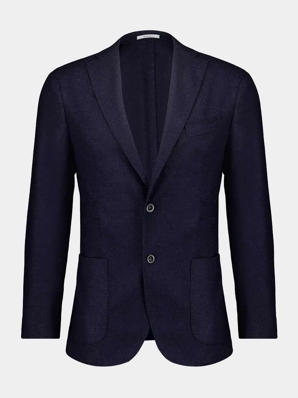 Single-Breasted Wool Jacket