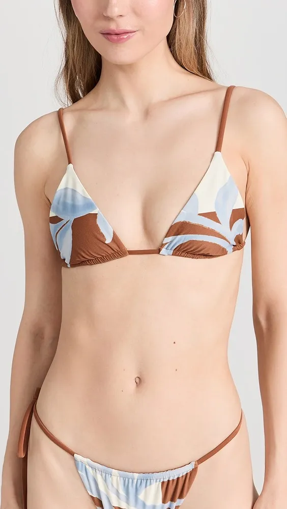 SIR.   Palermo String Triangle Bikini Top 